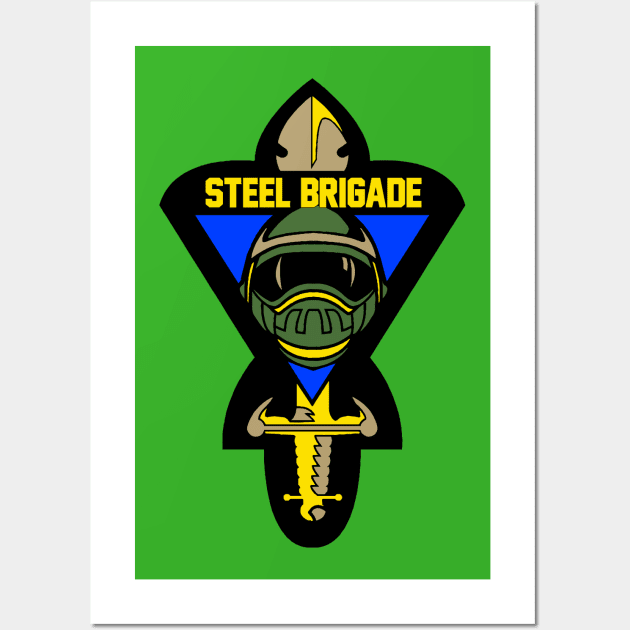 Steel Brigade V2 Wall Art by Python Patrol